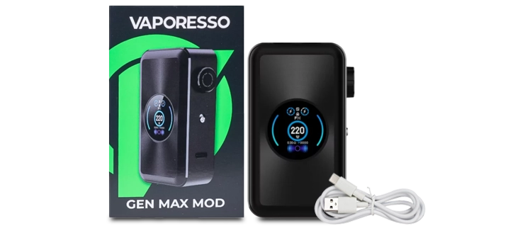 Photo de la boite de la box Gen-Max Vaporesso