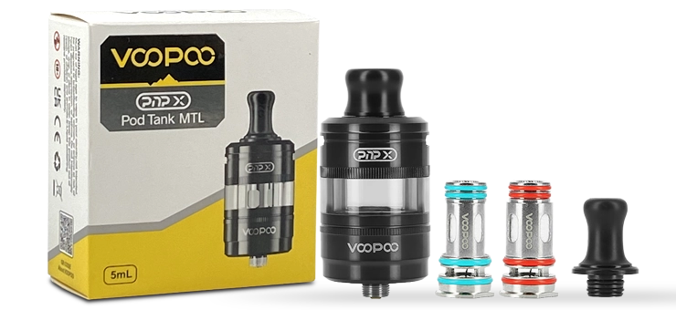 Clearomiseurs Pod Tank PNP X MTL dès 10,93 €