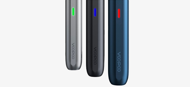 Image affichant les leds de couleur du Kit Doric Galaxy de chez Voopoo