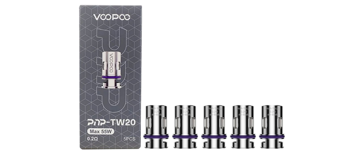 Packaging des résistances Voopoo PNP TW