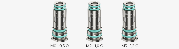 Image de Résistances Voopoo ITO en 3 modèles