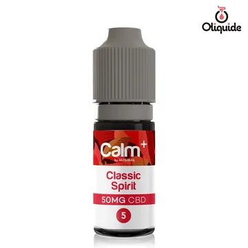 Classic Spirit CBD de la collection Calm+ E-Liquide CBD 