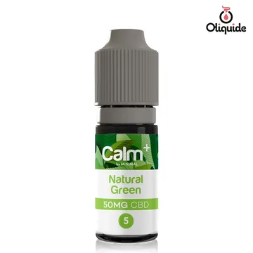 Natural Green CBD de la collection Calm+ E-Liquide CBD 