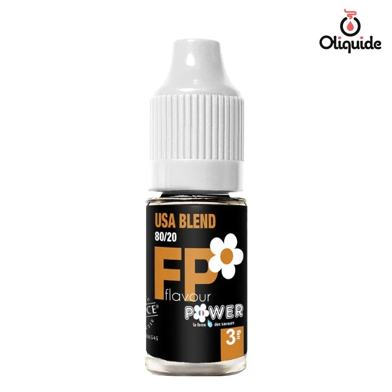 Mettez le USA Blend de Flavour Power à l'épreuve