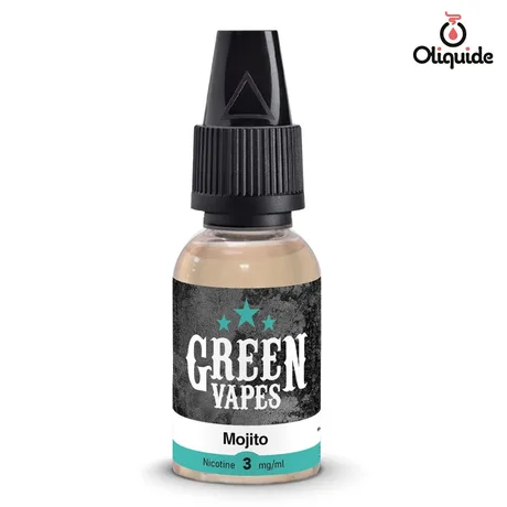 Liquides DLUO Dépassée Mojito de la marque Green Vapes