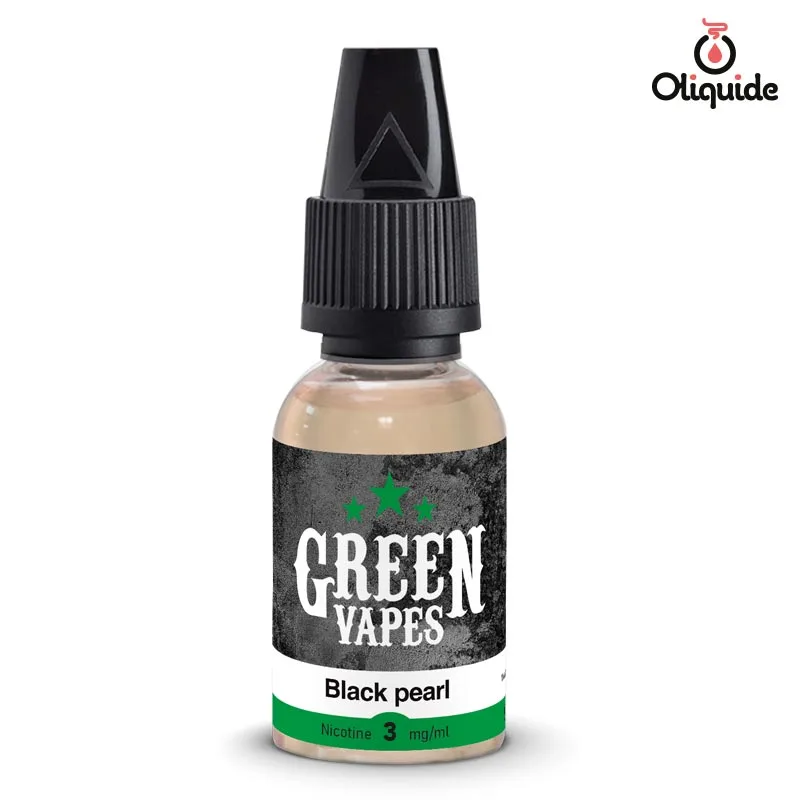 Réalisez des tests sur le Black Pearl de Green Vapes