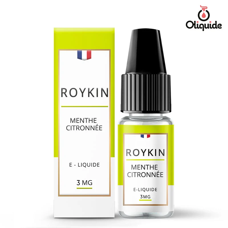 Prenez le temps d'évaluer le Menthe Citronnée de Roykin