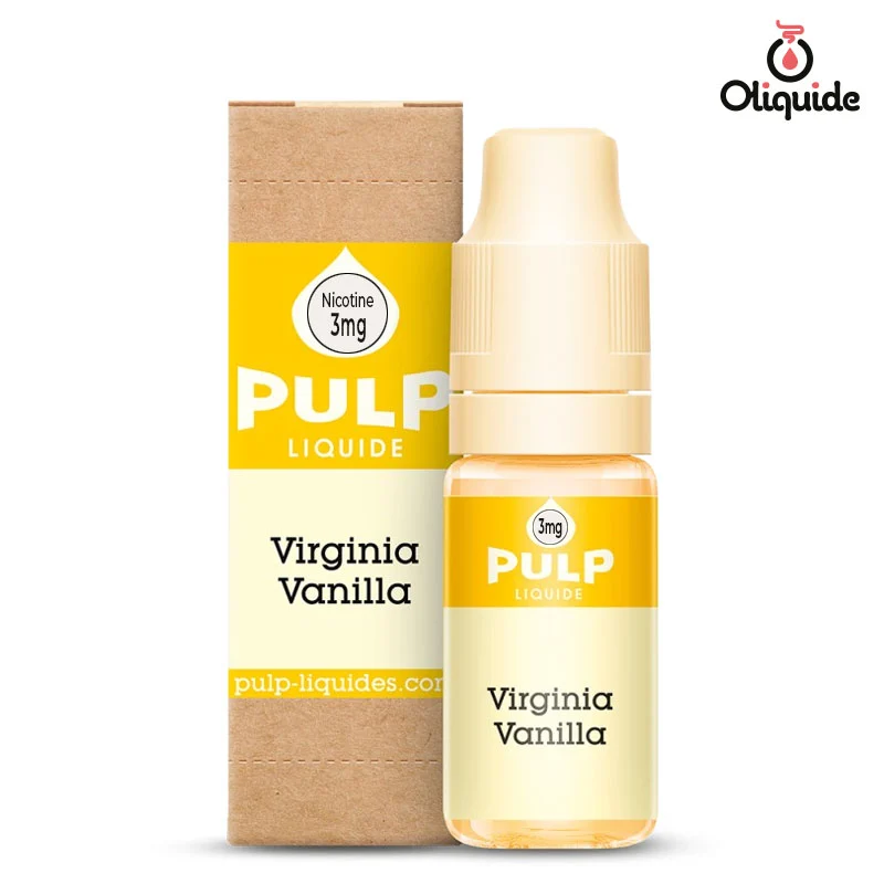 Explorez les possibilités du Virginia Vanilla de Pulp