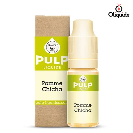 Liquides DLUO Dépassée Pomme Chicha de la marque Pulp