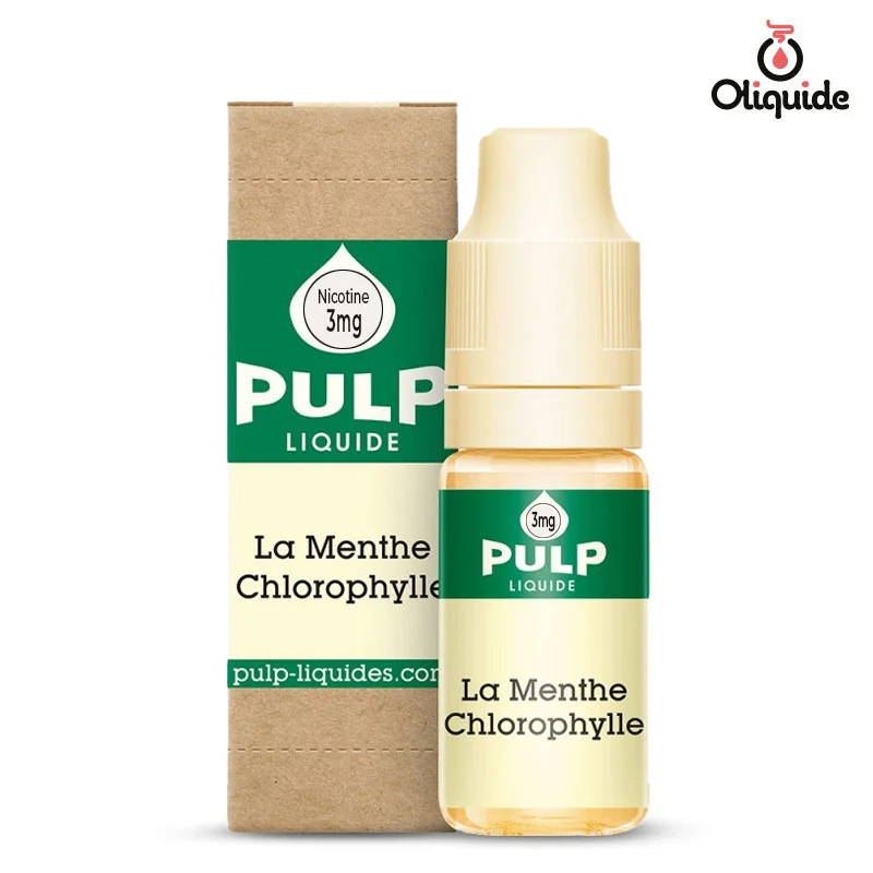 Expérimentez de nouvelles possibilités avec la Menthe Chlorophyle de Pulp