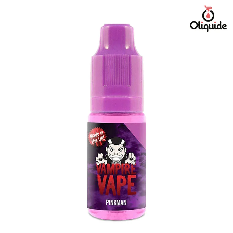 Explorez les fonctionnalités du Pinkman de Vampire Vape en le testant