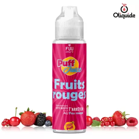 Fuu Puff Juice 50ml Fruits Rouges 50 ml de la marque Fuu