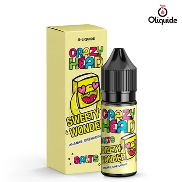 Sweety Wonder Salts 10 ml de la collection Crazy Head 