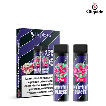 Pod Myrtille Glacée x2 de la collection Wpuff 